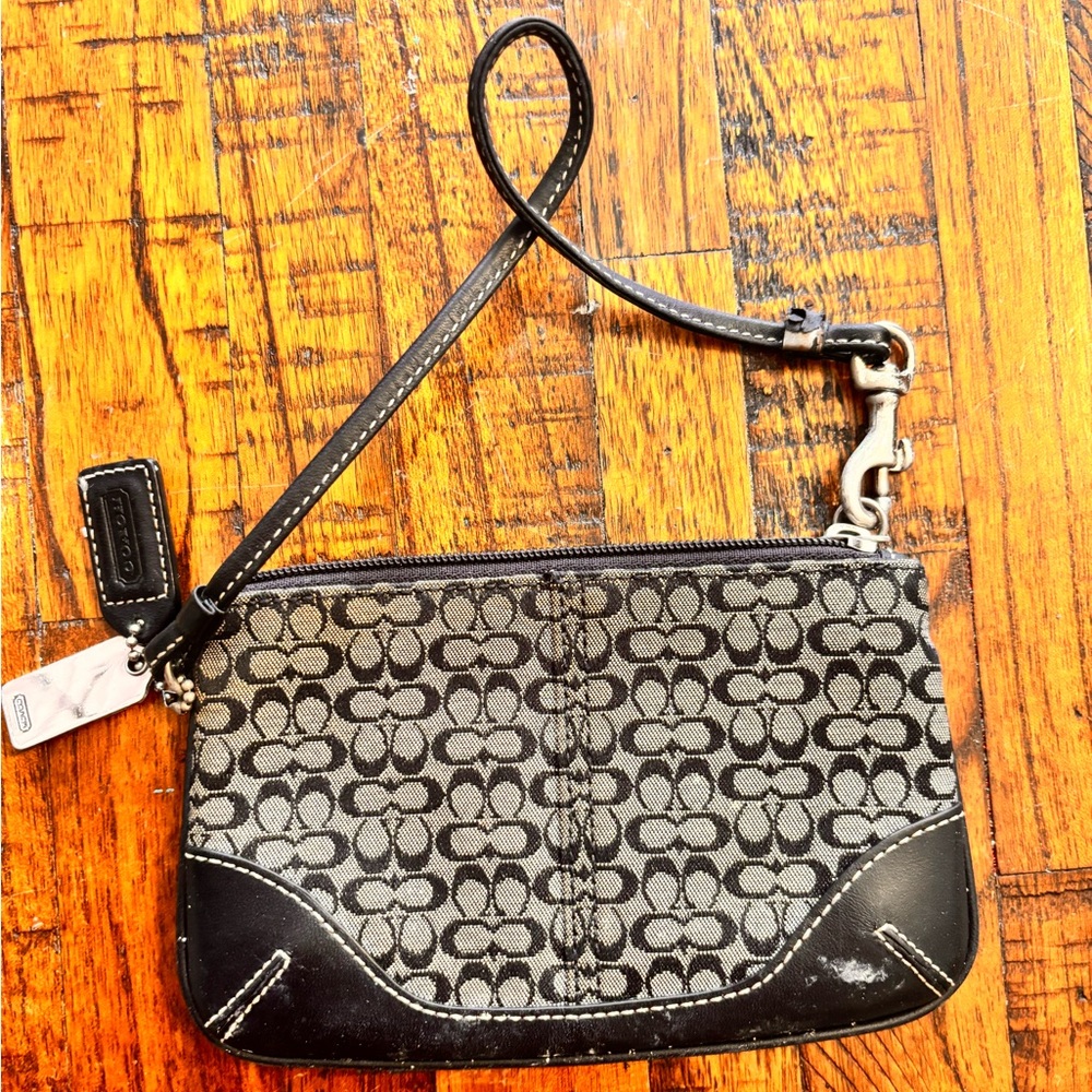 Vintage Coach Wristlet
